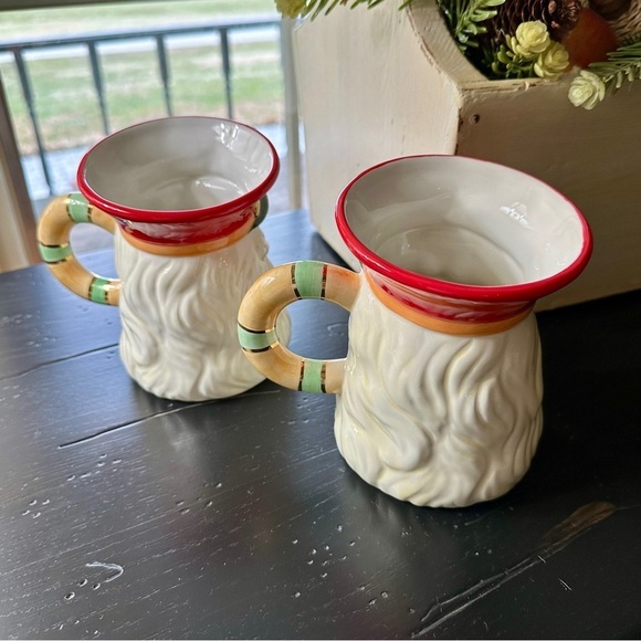 SET-2, VINTAGE, DEPT. 56, SANTA CRUISE TOBY MUGS FROM THE ST. NICK GETAWAY COLL. - Picture 6 of 9
